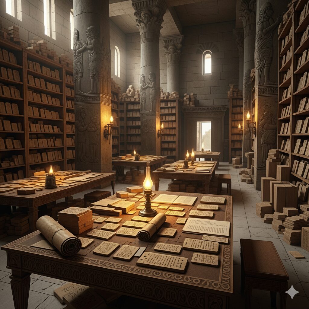 The Ashurbanipal library